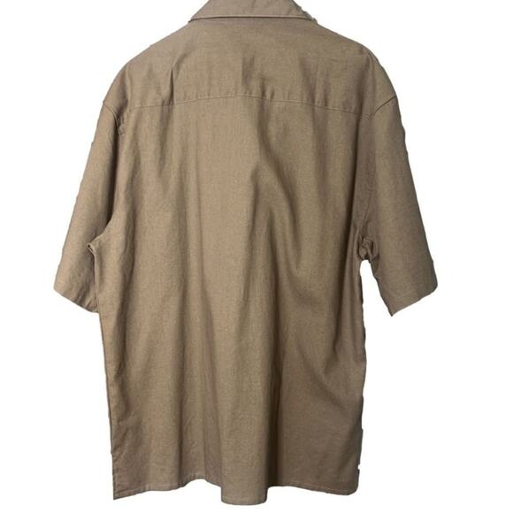 NWT TRUST LINEN BLEND MENS SHIRT SIZE XL - Picture 2 of 6